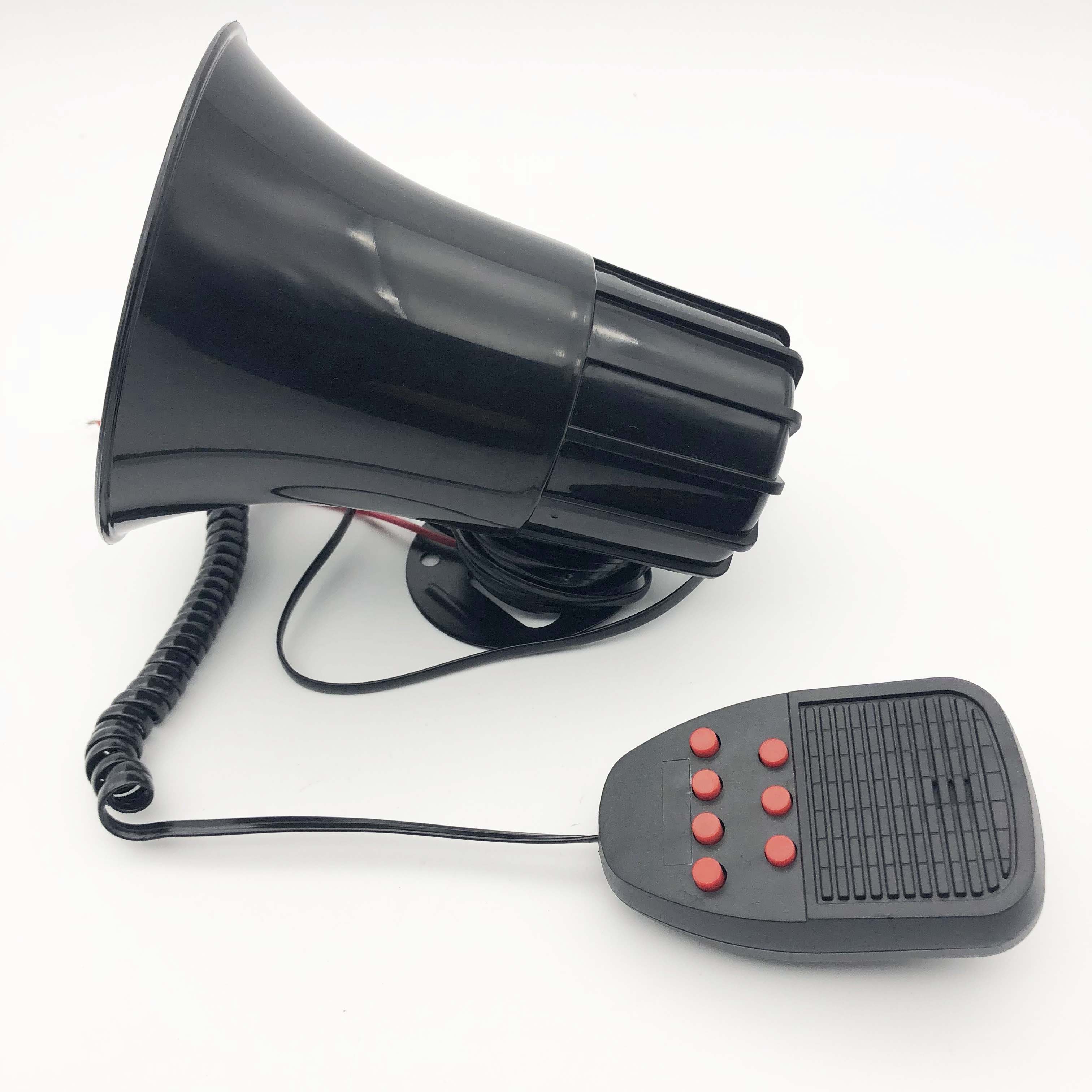 Seven Tones Car Alarm with Microphone